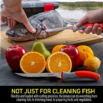 Cleaning Fish With Precision Knives