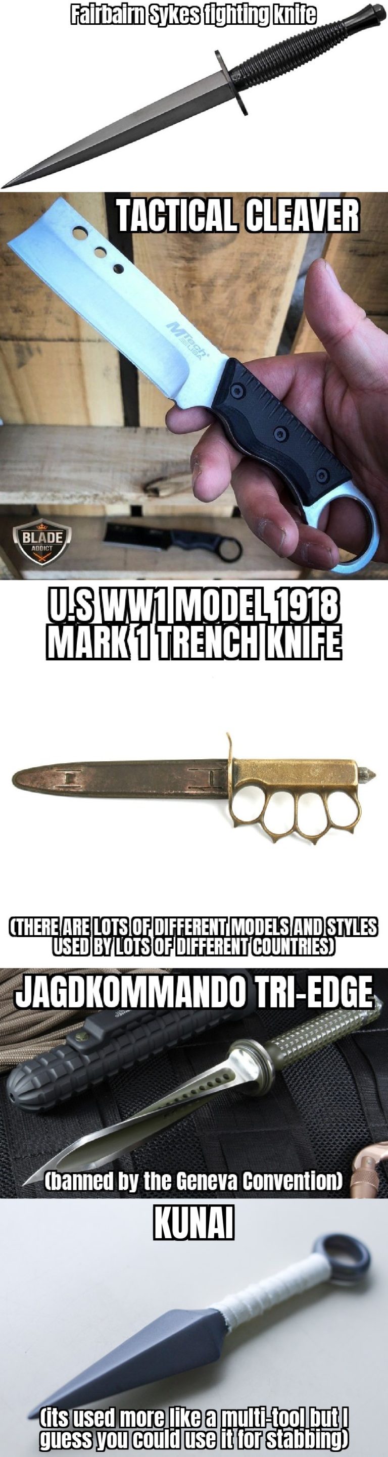 Top 5 Countries for Knife Stabbing